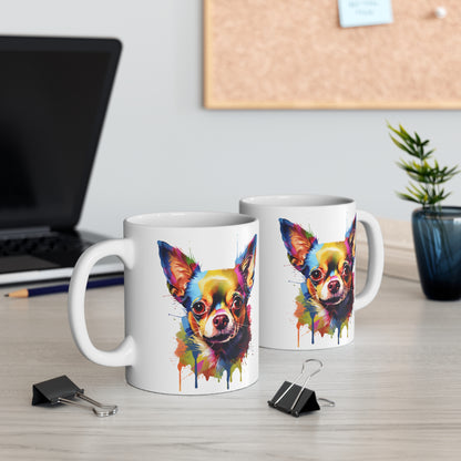 Chihuahua Watercolor Coffee Mug